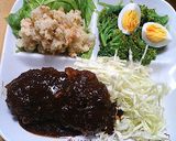 豚コマ味噌カツ作り方3写真