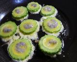 海老詰めゴーヤの玉子焼き作り方8写真