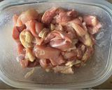 フライパンで！時短鶏ももの一口BBQ作り方1写真