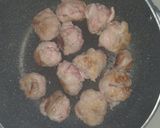 甘辛豚こま団子作り方3写真