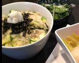 ズッキーニとシラスの丼ぶり作り方8写真
