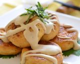 カリッとがんもに濃厚わさびチーズソース✿作り方6写真