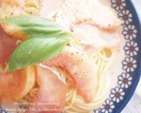 *ひんやり桃いろパスタ*作り方7写真