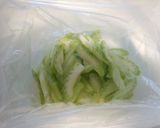 簡単!箸休め☆セロリの味噌マヨあえ作り方1写真