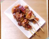お家で☆甘辛ダレ&塩ダレ焼き鳥作り方6写真