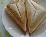 残り物のカレーdeホットサンド♪作り方7写真