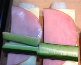 超簡単♪おつまみにも♡ハムチーちくわ巻き作り方3写真