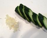 きゅうりのビール漬け ニンニク風味作り方1写真