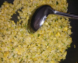 ネギの青い部分♪＆卵だけ♪炒飯(^^)作り方4写真