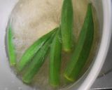 オクラのとろけるチーズのせ作り方4写真