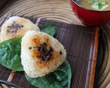 実山椒と味噌☆こんがり~♪焼きおにぎり作り方1写真