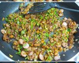 とろとろチーズのとん平焼き＊カレーピラフ作り方7写真