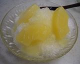 缶詰めマンゴーdeお手軽マンゴーカキ氷作り方7写真