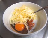 食パンde納豆入りカレーキッシュ☆作り方4写真