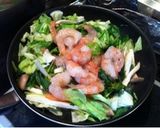 野菜炒め 海老のビスク風味作り方1写真