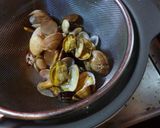 鶏から煮込んだクラムチャウダー作り方6写真
