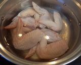 手羽先とうずらの卵の醤油煮作り方2写真