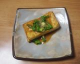 厚揚げのからしポン酢焼き作り方4写真