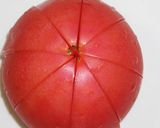 花が咲いたよ！超簡単なトマトの飾り切り！作り方3写真