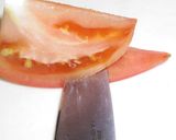 花が咲いたよ！超簡単なトマトの飾り切り！作り方4写真