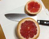 丸ごと！簡単可愛いグレープフルーツゼリー作り方1写真