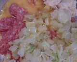 キャベツ入りメンチカツ作り方1写真