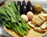 お肉みたいな、お麩の揚げ煮作り方1写真