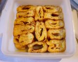 お肉みたいな、お麩の揚げ煮作り方2写真