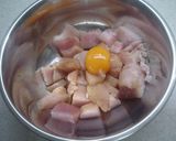 漬け時間無し！卵黄漬けのマグロ山かけ丼作り方1写真