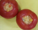 まんまる☆トマトとおいもinハンバーグ作り方3写真