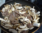 プルコギときのこの和風パスタ作り方3写真