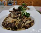 プルコギときのこの和風パスタ作り方6写真