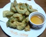 俺流！蜂蜜で食べる…ゴーヤの天ぷら作り方5写真