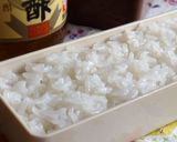 ◆夏のお弁当のご飯に…お酢入れて炊飯◆作り方2写真