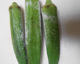 オクラと豆腐の味噌汁作り方2写真