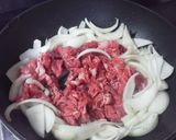 牛肉の甘辛バター醤油焼き(^_-)-☆作り方3写真