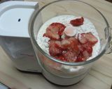 春色！苺のベイクドチーズケーキ作り方3写真