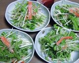 水菜とかにかまのドレッシング和え作り方4写真