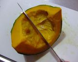 煮物の用のかぼちゃの切り方（＾−＾）☆作り方6写真