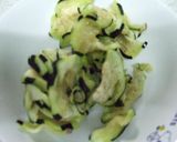 ビールに合う茄子の即席漬け！作り方3写真