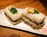 ドライカレーで『おし寿司』風作り方11写真