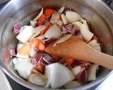 ♪砂肝とごぼうのちょっと変わったカレー作り方2写真