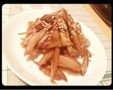 簡単☆美味しいごぼうのきんぴら作り方4写真