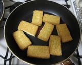 旨っ！厚揚げのめんつゆバターステーキ♪作り方2写真