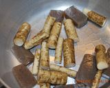 シンプル♪　牛蒡と蒟蒻の煮物作り方6写真