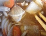 シャトルシェフでもつ煮。味噌味。作り方4写真