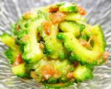 ちゃちゃっと簡単！ゴーヤの甘辛おかか炒め作り方8写真