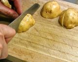 皮付きぶ厚切りフライドポテト♪作り方1写真