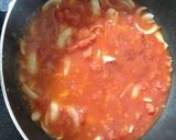 揚げ茄子のトマトパスタ作り方5写真