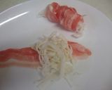 キャベツた～っぷり！カリカリ豚バラ巻き♫作り方2写真
